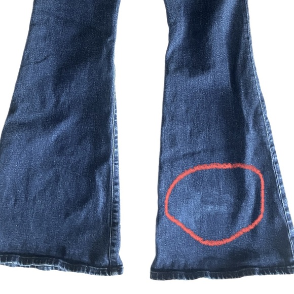 Hudson Heidi High Rise Flare Jeans Size 26 - Picture 4 of 7